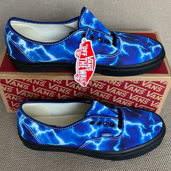 Vans Authentic Lightning Black / Blue WMNS - Picture 2 of 16